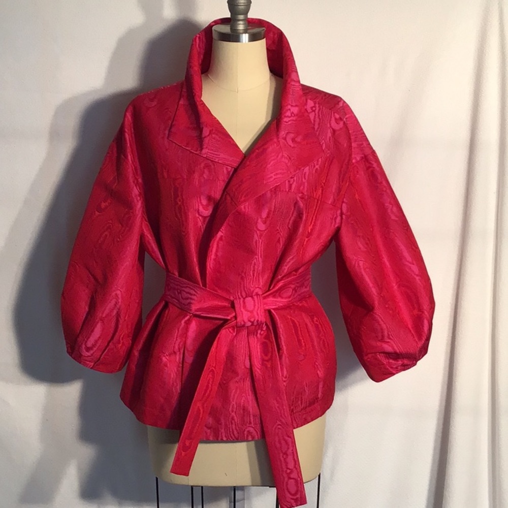 Carlisle red and pink evening top.